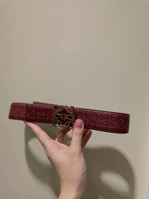 로에베 가죽벨트 40mm