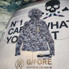 지포어 G/FORE 스몰 스컬 & 티셔츠 아이콘 카모 프린트 풀집업 여성 재킷
