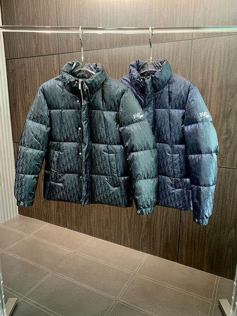 디올 오블리크 OBLIQUE 다운 재킷 2칼라
