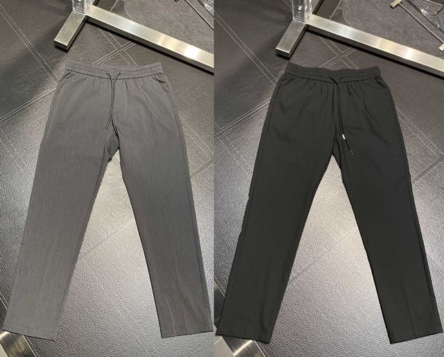 디올 캐주얼 남성 팬츠 밴딩바지 2칼라