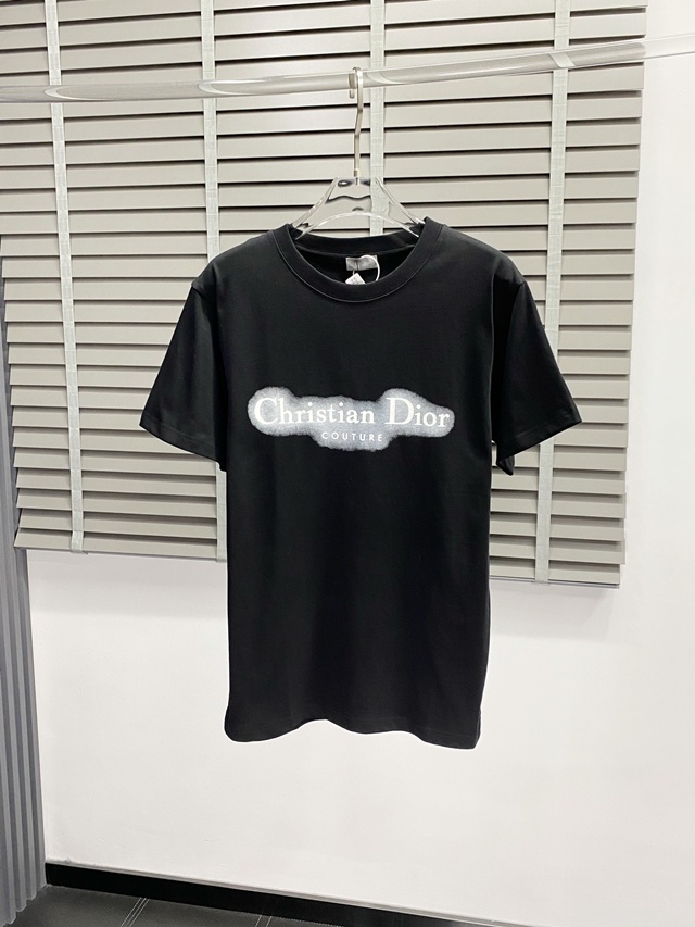 디올 꾸뛰르 Couture 남여공용 반팔 티셔츠 443J696A