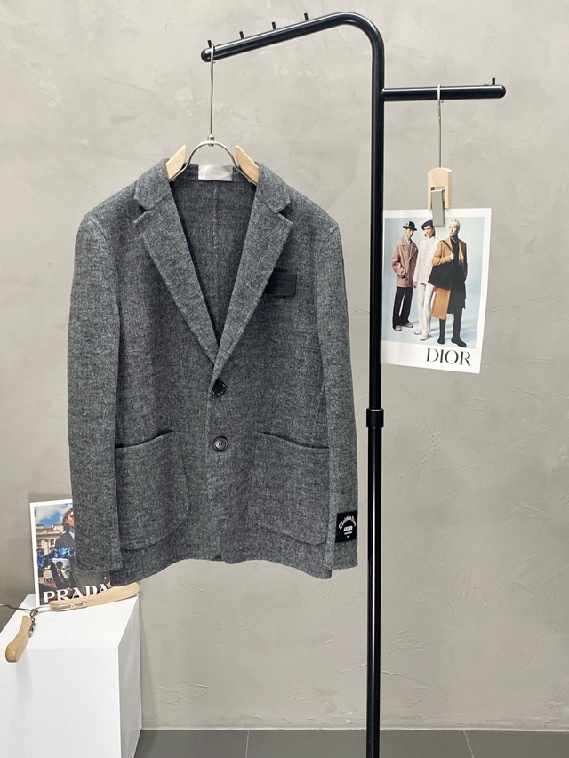 디올 아뜰리에 ATELIER 울혼방 남성 코트