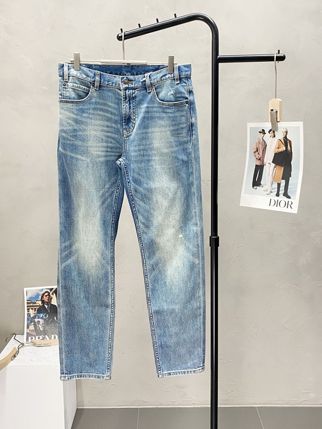 셀린느 남성 데님 바지 팬츠
