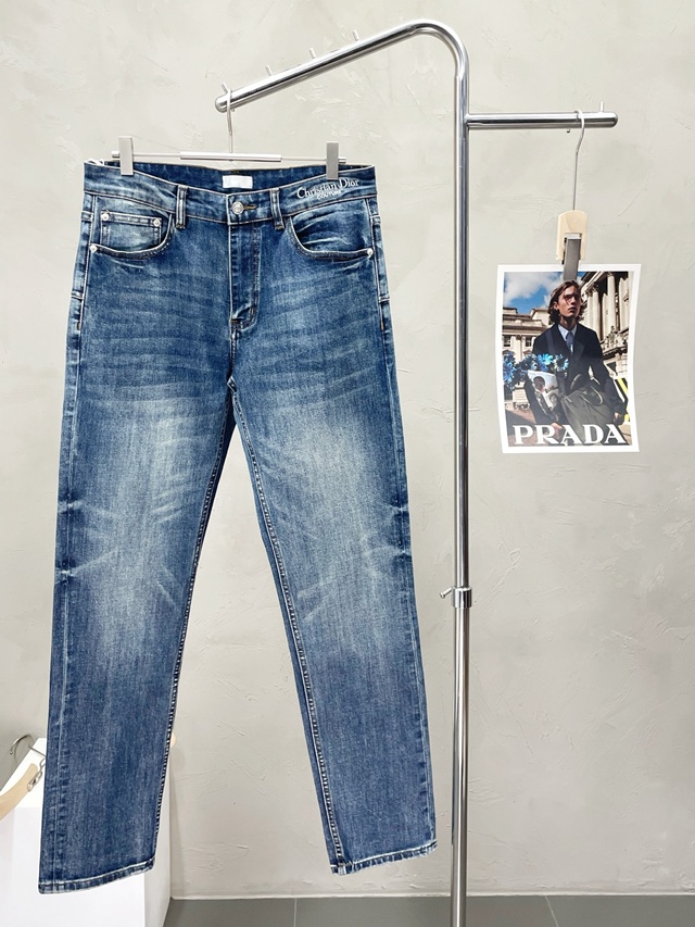 디올 데님 바지 팬츠