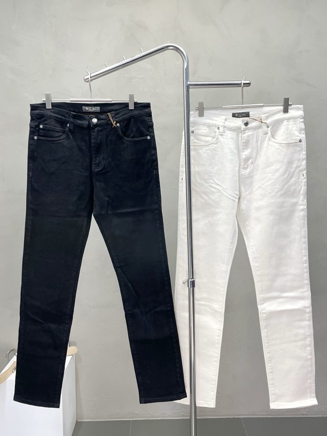 로로피아나 남성 데님 바지 팬츠 2칼라