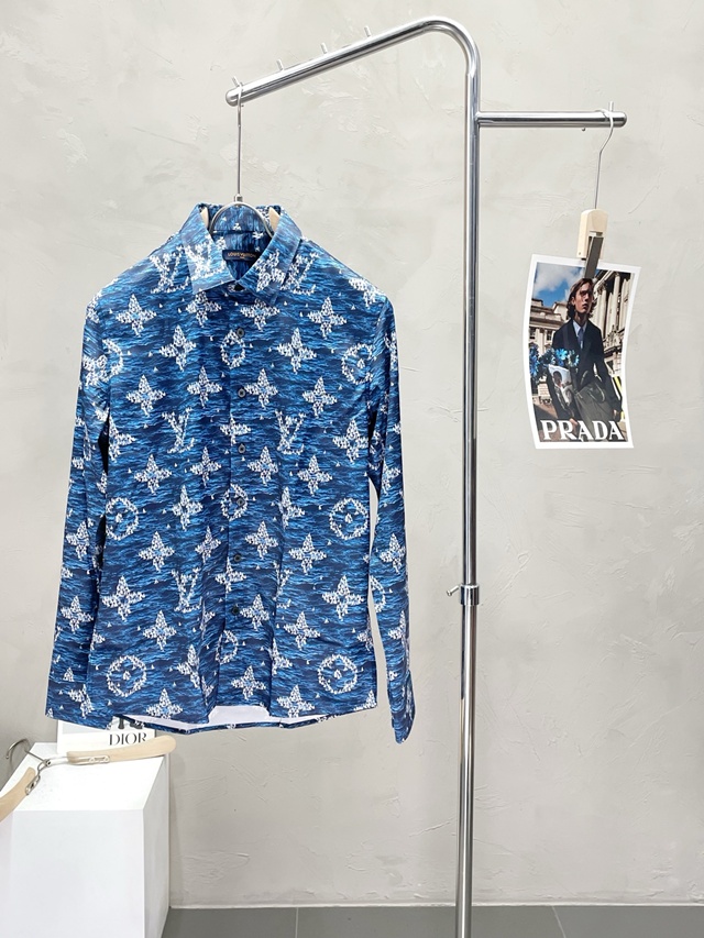 루이비통 프린티드 모노그램 셔츠