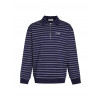 미우미우 스트라이프 지퍼 폴로 셔츠 MJL773