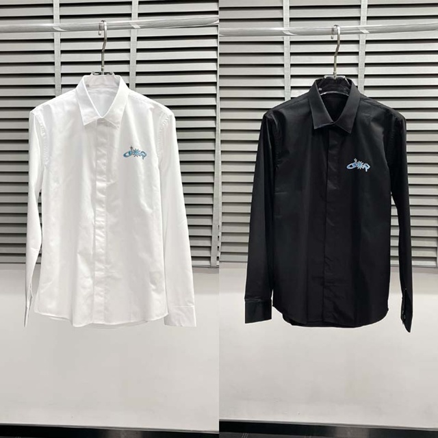 디올 남성 긴팔 셔츠 남방 2칼라