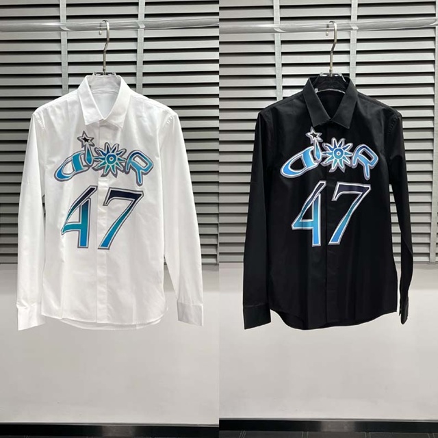 디올 남성 긴팔 셔츠 남방 2칼라