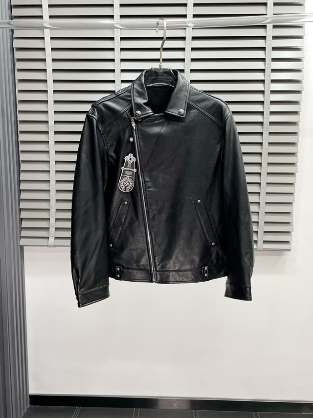 크롬하츠 라이더 가죽 자켓 재킷