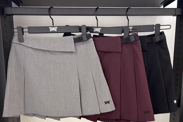PXG 여성 플리츠 스커트 3칼라
