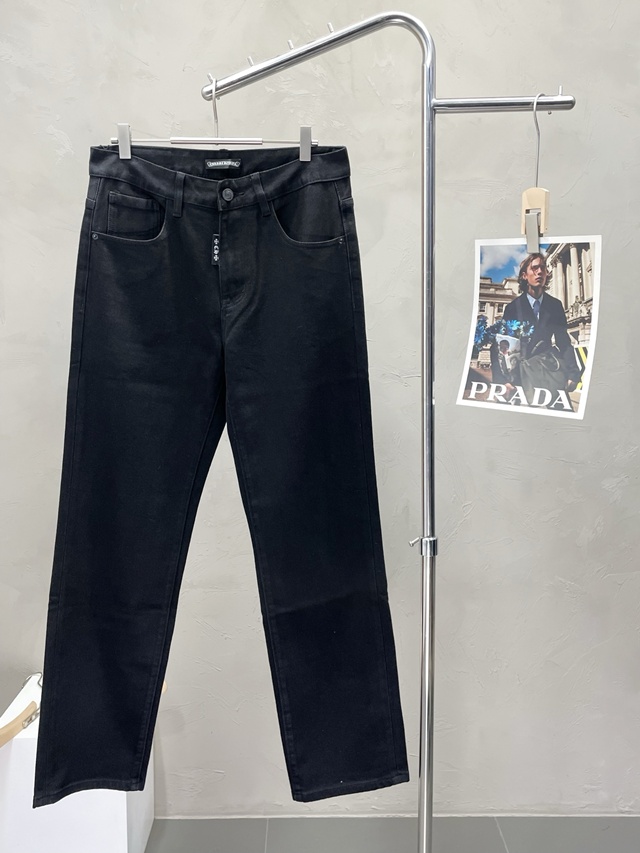 크롬하츠 데님 바지 팬츠