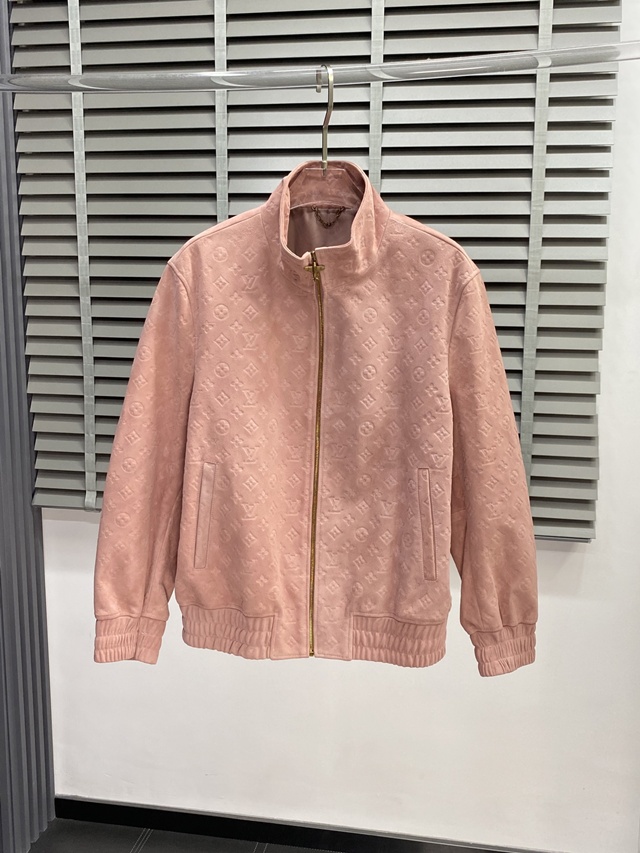 루이비통 스웨이드 가죽 자켓 재킷