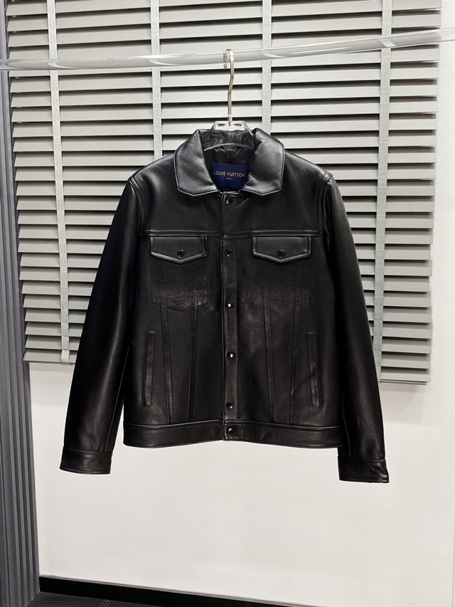 루이비통 가죽 자켓 재킷