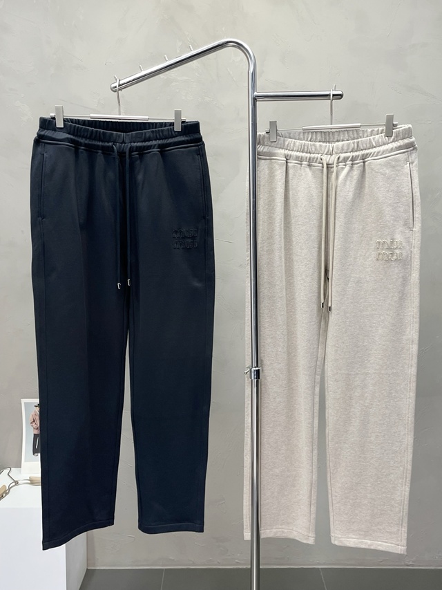 미우미우 트랙 팬츠 밴딩바지 2칼라