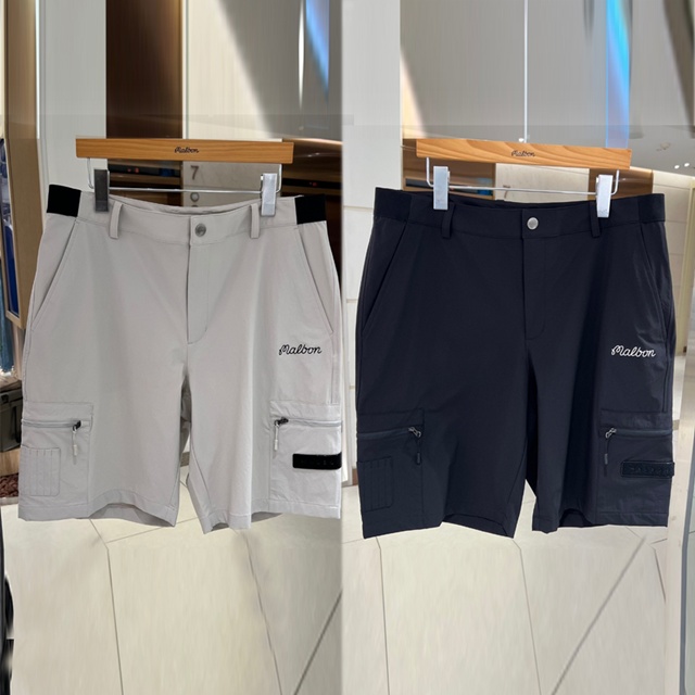 말본 남성 밴딩 반바지 쇼츠 2칼라