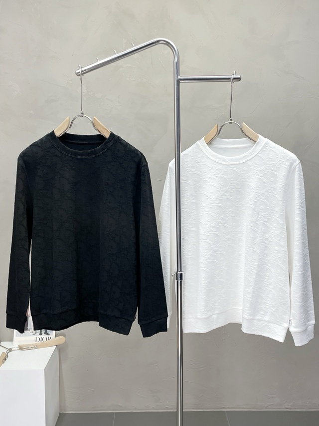 디올 긴팔티 라운드티 2칼라