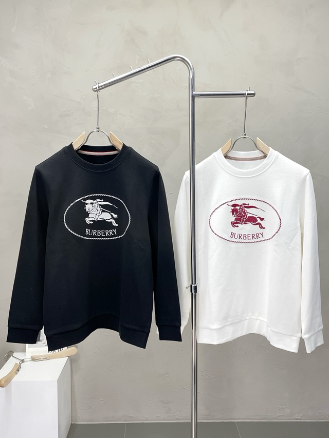 버버리 스웨트셔츠 맨투맨 라운드티 2칼라