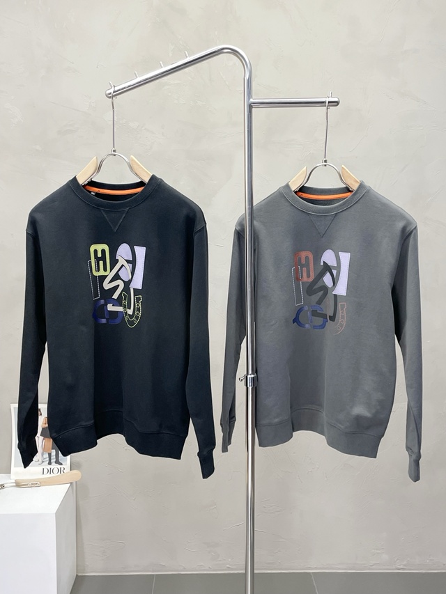 에르메스 스웨트셔츠 맨투맨 라운드티 2칼라