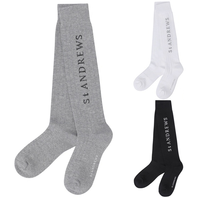세인트앤드류스 여성 롱 삭스 양말 3칼라