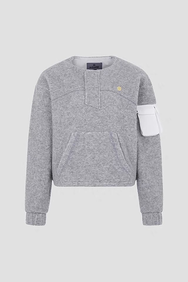 지포어 여성 울혼방 풀오버