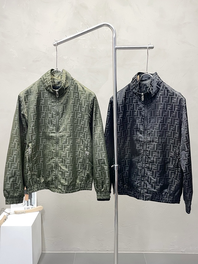 펜디 FF 집업 점퍼 재킷 2칼라