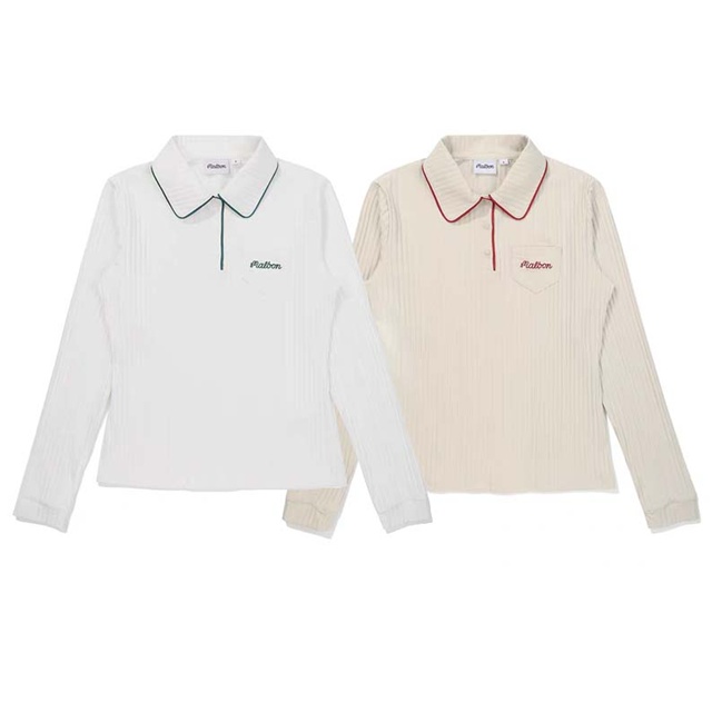 말본 여성 폴로 카라 반팔티 2칼라