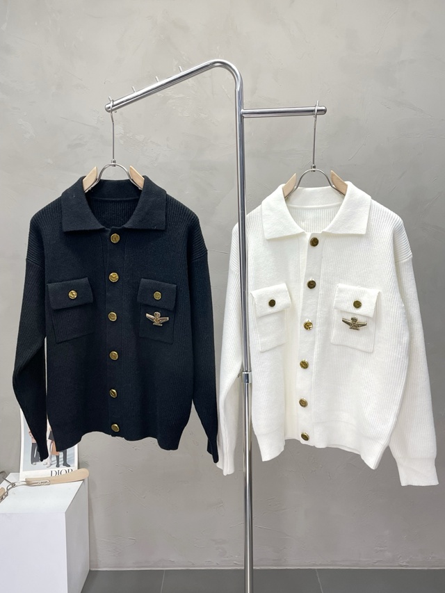 루이비통 카라 니트 집업 자켓 재킷 2칼라