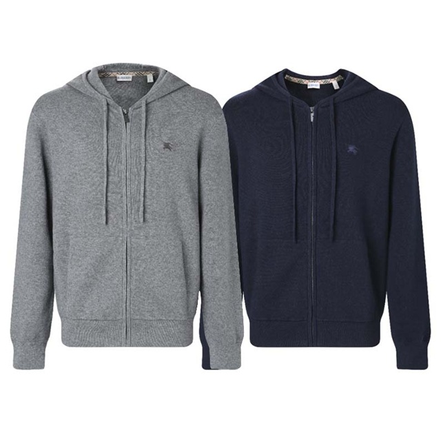 버버리 니트 집업 자켓 재킷 2칼라