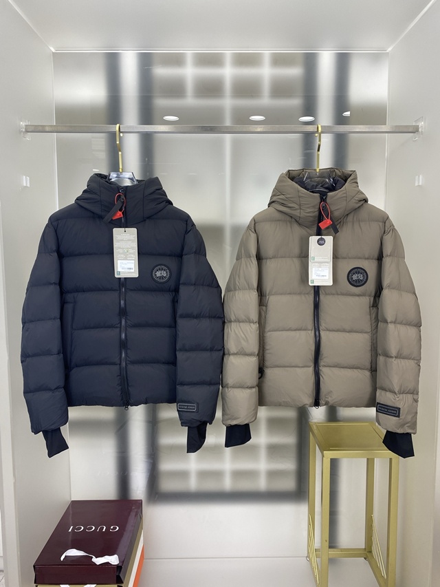캐나다구스 크로프톤 다운 재킷 패딩 점퍼 3칼라