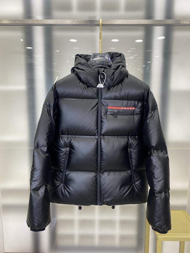 프라다 밀라노 다운 재킷 패딩 점퍼