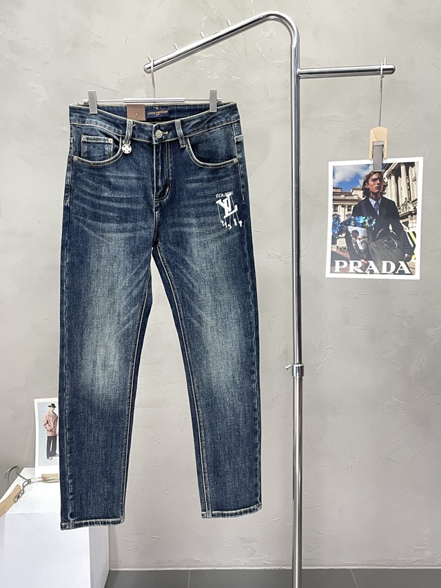 루이비통 데님 바지 팬츠