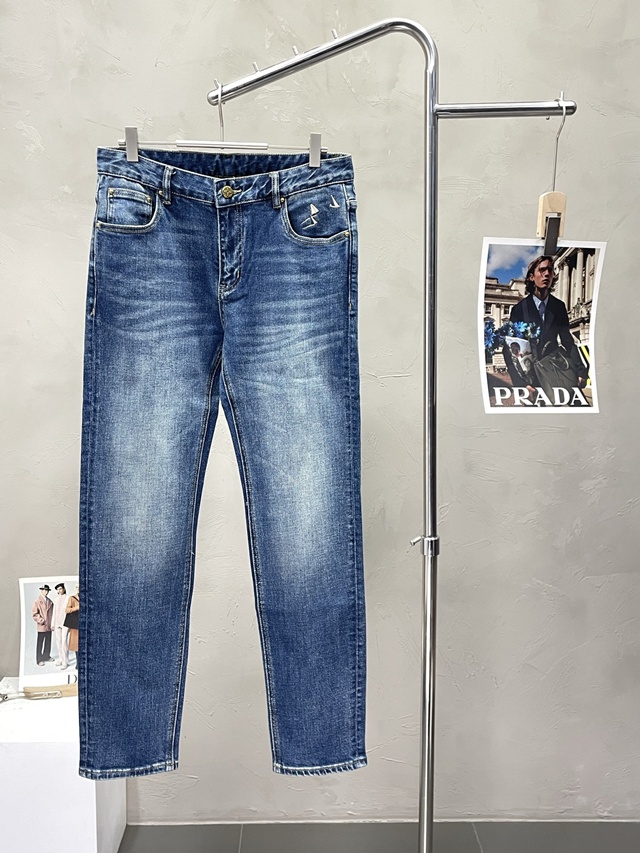 루이비통 남성 데님 바지 팬츠