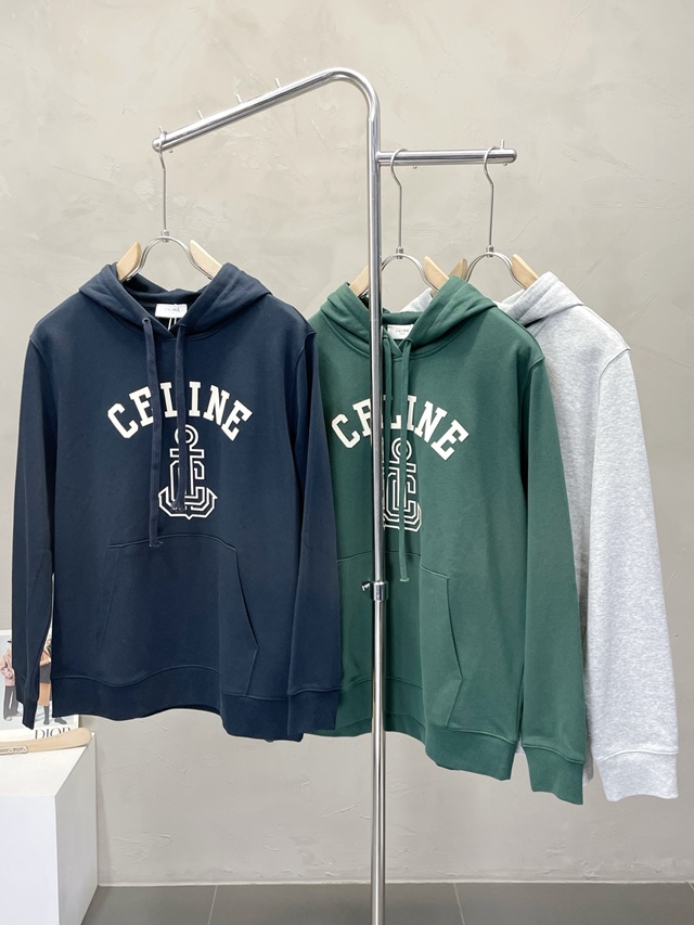 셀린느 로고 후드티 후디 3칼라