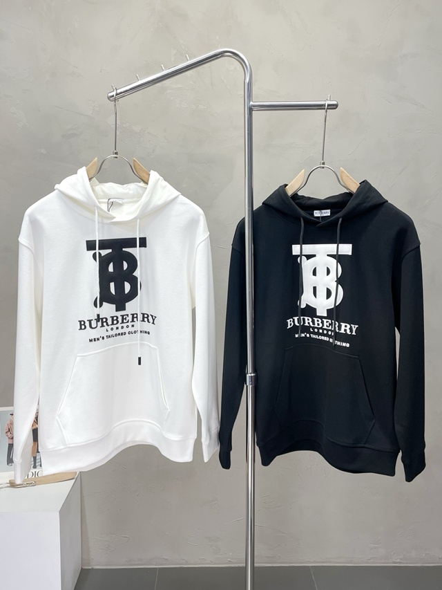 버버리 로고 후드티 후디 2칼라