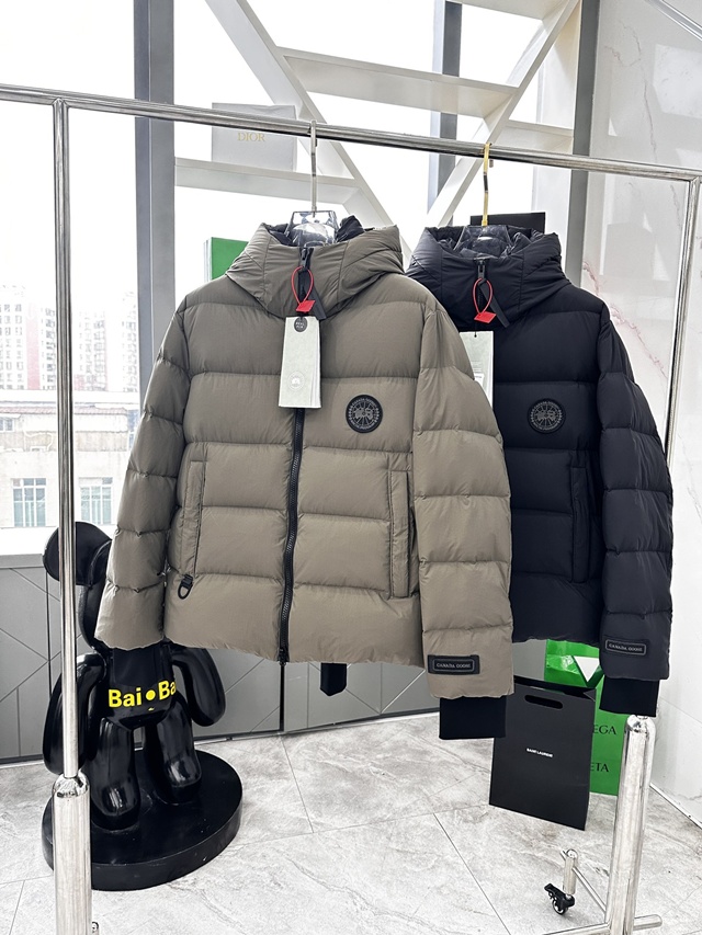 캐나다구스 다운 재킷 패딩 점퍼 2칼라