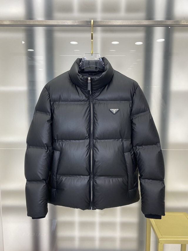 프라다 리나일론 다운 재킷 패딩 점퍼