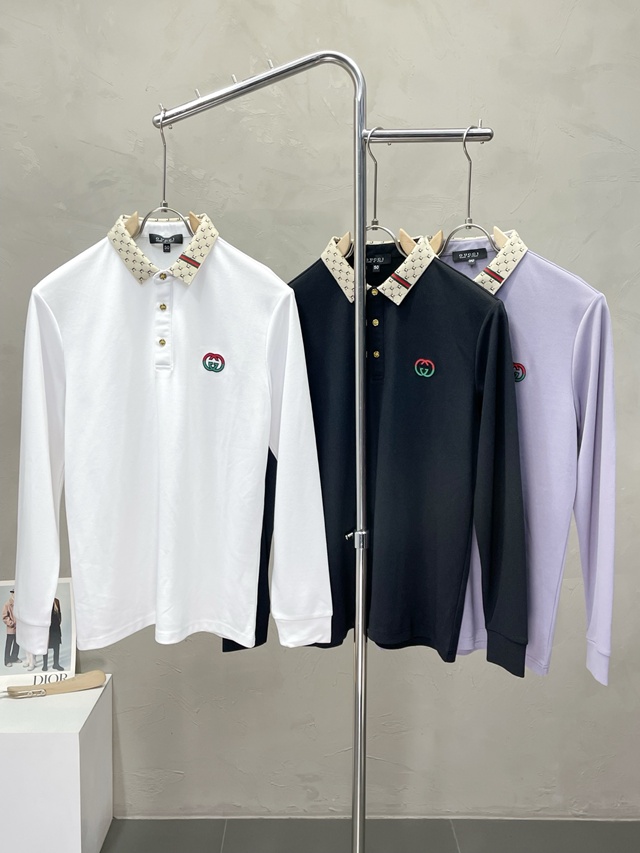 구찌 남성 폴로 셔츠 3칼라