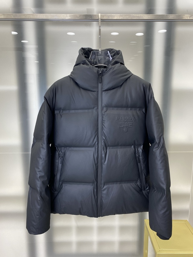 프라다 리나일론 다운 재킷 패딩 점퍼
