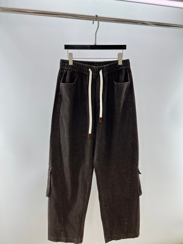 보테가 베네타 카고 데님 바지 팬츠