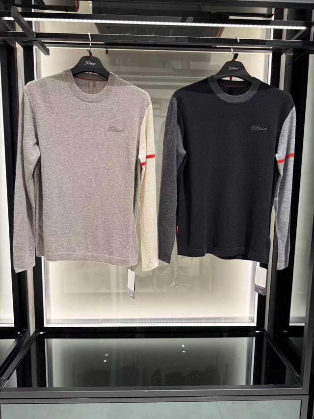 타이틀리스트 남성 니트 스웨터 2칼라