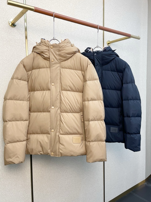 버버리 다운 재킷 패딩 점퍼 2칼라