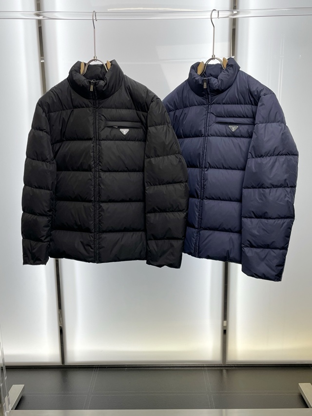 프라다 다운 재킷 패딩 점퍼 2칼라