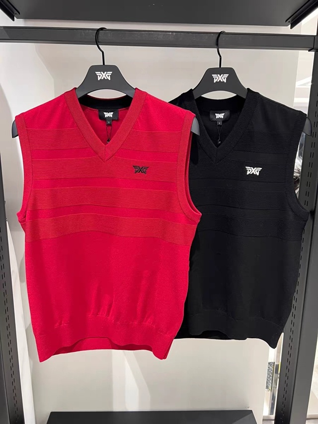 PXG 남성 베스트 니트 탑 조끼 2칼라