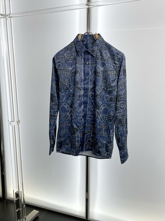 에르메스 긴팔 셔츠 남방