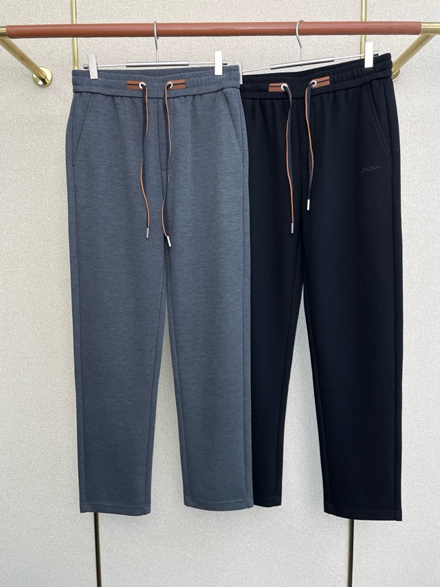 제냐 트랙 팬츠 밴딩 바지 트레이닝 하의 2칼라