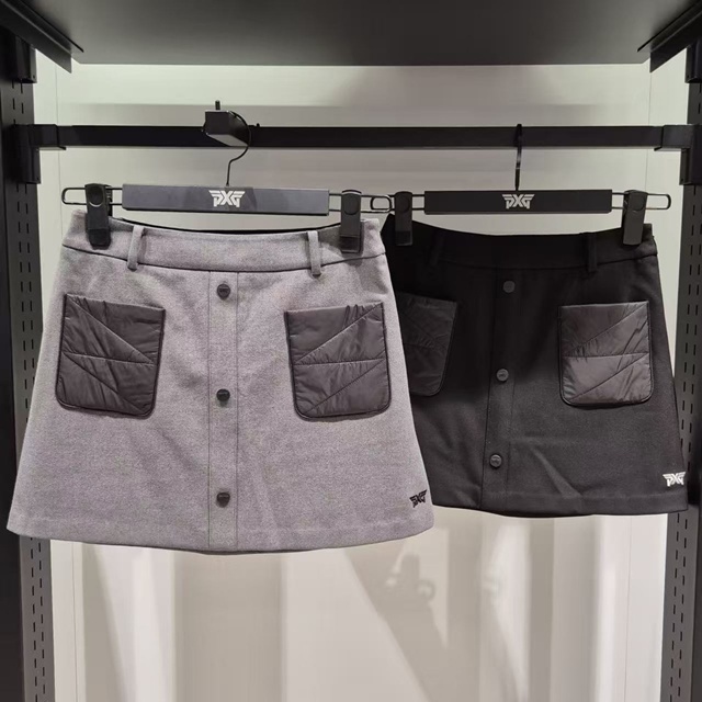 PXG 여성 겨울 퀼팅 포인트 스커트 2칼라 PJWPW560812