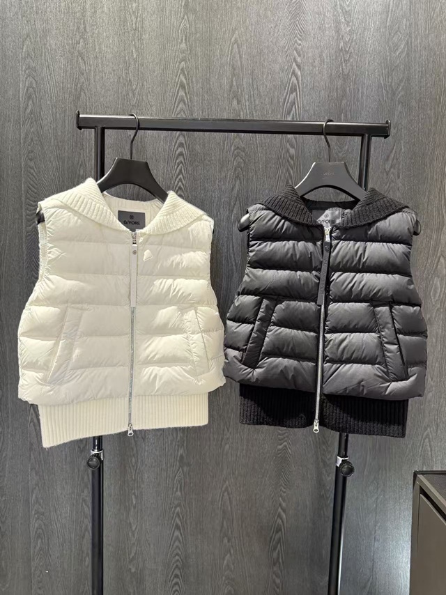 지포어 여성 패딩 베스트 조끼 2칼라