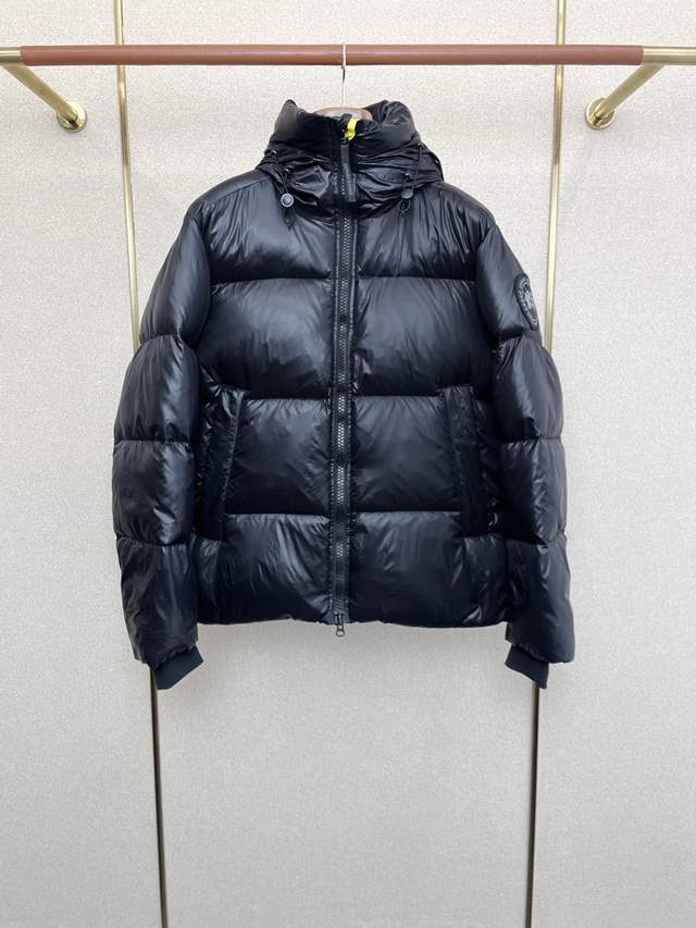 캐나다구스 다운 재킷 숏 패딩 2칼라