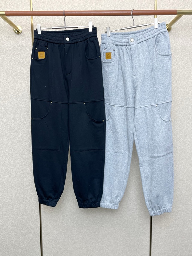 루이비통 카고 팬츠 조거팬츠 밴딩바지 트레이닝 바지 2칼라